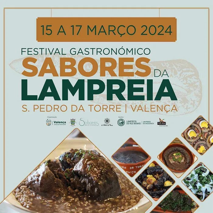 Festival Gastronómico "Sabores da Lampreia" 2024 em Valença